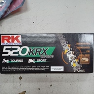 RK 520 KRX X-RING Chain 120L/ 525 KRX/ 530 KRX - 120L RX-RING RK CHAIN TAKASAGO