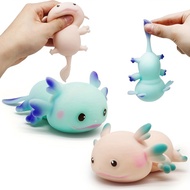 1pc Axolotl Squeeze Ball Cute Fish Relax Cartoon Antistress Squishy Stress Relief Slow Rising For Ad