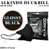 【 HEADLOOP ADULT COLOUR 】CAREION Duckbill Hijab Mask Duckbill Headloop 4ply Mask ALKINDO 3D Earloop 