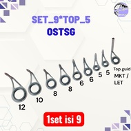 1 set Ring guide rod contains 9 top 5 OSTSG/ set 9 top 5