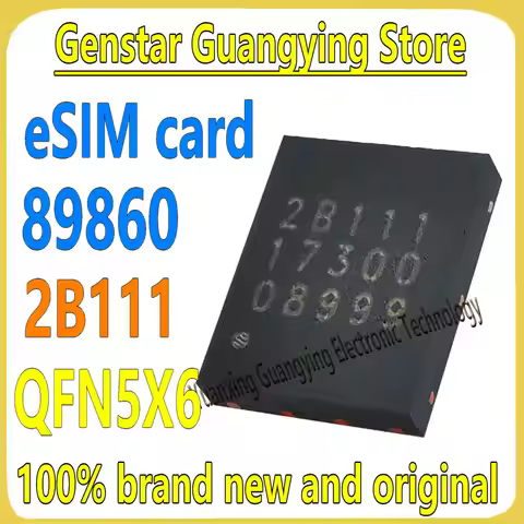 (10 pieces) 89861 89860 ESIM card MS0 M2M MS1 QFN5X6-8 chip New original MSO function chip In stock