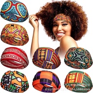 Headband Yoga Print Hair Accessory Headband Twist Bohemian Sports Elastic Headband Elastic Women's H