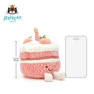 Jellycat Melbie Peach Cake Soft Plush Toy Cute Dessert Cake Plushie