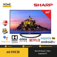 SHARP (60") 8K Resolution TV 8TC60AX1X