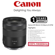 Canon RF 85mm F/2 Macro IS STM lens original RF mount lens/Full frame format