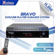 Astron BRAVO DVD/USB Player Karaoke System with Over 13,000 Latest Songs with CD Songbook Song book