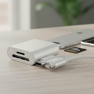 Dual-Slot Type-C OTG Card Reader: Supports SD & Micro SD  Pembaca Kad OTG Dual-Slot Type-C: Sokong S