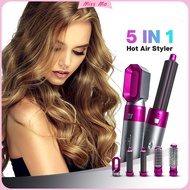 Hair Styler Hair Curler Automatic 5 in 1 Hair Straighteners Electric Hair Styler Hair Dryer Set