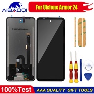 XUNQIYI 100% Paparan LCD Skrin Sentuh Asli Baharu untuk Alat Ganti Telefon Ulefone Armor 24 + Alat B
