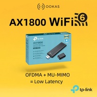 TP-LINK Archer TX20U AX1800 WiFi 6 Dual Band USB 3.0 2.4GHz + 5GHz Wireless Adapter for Desktop PC /