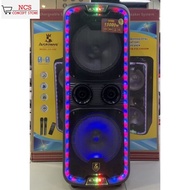 Avcrowns Karaoke CH-1292 12inchx2 TWS Function Wireless Bluetooth Speaker
