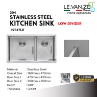 LEVANZO Kitchen Sink Signature 7 Series #7647LD