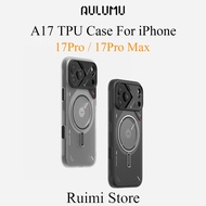 AULUMU A17 TPU Frosted Case | Subtle Glow-in-the-Dark for ip17 Pro/17Pro Max