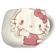 sun art HELLO KITTY 陶瓷蛋型馬克杯 400ml 12.5 x 10.8 x 8.5cm