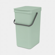 brabantia - 比利時製造 16L Sort &amp; Go分類回收桶 (翡翠綠) H40.1 x L27.9 x W22 cm 211867 廚房 | 廁所 | 辦公室 垃圾桶