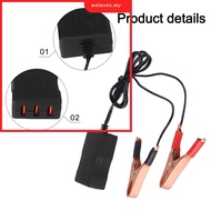 【WELV】DC Converter with Battery Clip 12V 24V to 5V USB Step Down Converter Multi-Port