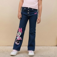 Babyshop Disney Flared Fit Jeans With Minnie Mouse Print