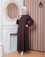 Afsheen fashion - Baju Gamis anak - Remaja Tanggung Dewasa Model FATIMAH Dress Bahan SABRINA / MARI