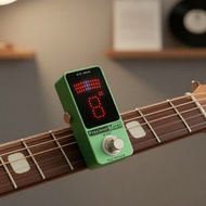 M-VAVE True Bypass,LED,//, M-VAVE True Bypass Tuner Pedal Gitar LED, untuk Chromatic/Gitar/Bass, Aks