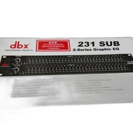 equalizer dbx 231+subwoofer equaliser original