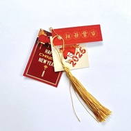 Chinese New Year Hangtag 4-in-1 Chinese New Year Greeting Card/