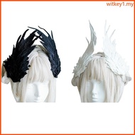 WIT Lolita Angel Wing Hair Clips Barrette Angel Wing Hairpin Gothic Headwear