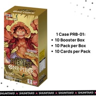 One Piece Japanese TCG Cards Premium Booster One Piece Card The Best PRB-01 PRB01 Booster Box Case b