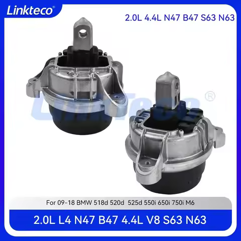 Engine Left & Right Motor Mount For 09-18 2.0 4.4 T L BMW 5 6 7 Series 520d 550i 650i 750i M6 N47 B4