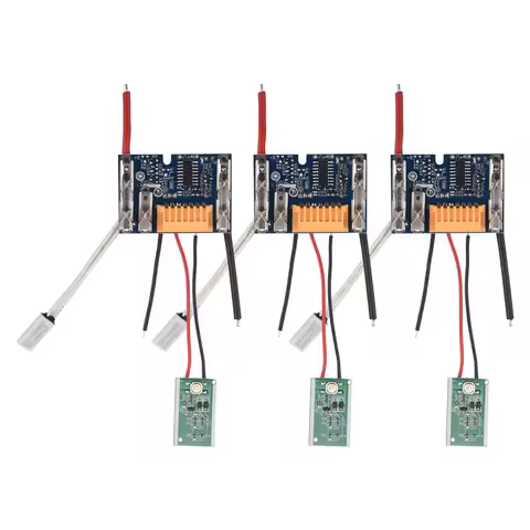 AB47-3Pcs BL1830 Li- Battery PCB Charging Protection Circuit Board For 18V 1.5Ah 3Ah 6Ah 9Ah BL1815 