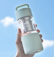 【REEDS x 康寧】晶透手提茶隔耐熱玻璃水瓶 480mL