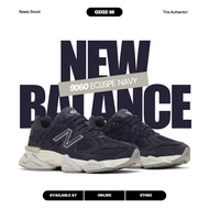 New Balance 9060 Eclipse Navy 100% Original Sneakers Casual Men Women Shoes Ori Shoes Men Shoes Women Running Shoes New Balance Original