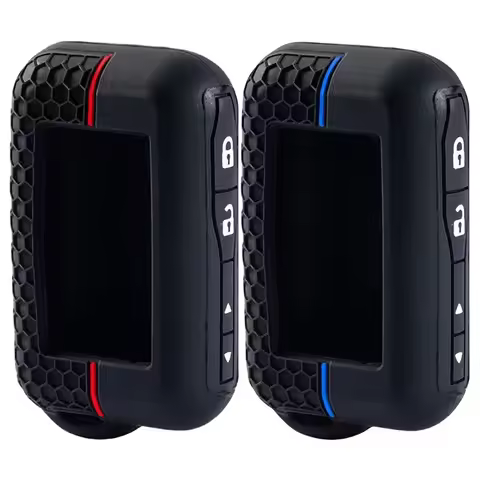 Silicone Key Cover Suitable for Starline E90 E60 E91 E61 E63 E65 E85 E92 E95 E96 Car Anti-theft LCD 