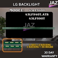 43LF540T / 43LF540T.ATS / 43LF590T LG 43" LED TV BACKLIGHT(LAMPU TV) LG 43 INCH LED TV 43LF540T 43LF