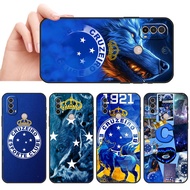 Moto E7 Plus E7i POWER E13 E20 E22 E40 G9 Play Cruzeiro Esporte Clube Soft black TPU phone case