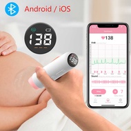 Bluetooth Rechargeable Doppler Fetal Monitor Smart Baby Fetal Heart Monitor Pregnant Baby's Heartbea