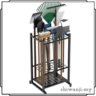 [ChiwanjifcMY] Garden Tool Organizer Mop Broom Holder Adjustable Yard Tool Hangers Stable Hand Tools