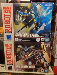 Bandai Robot魂 257 279 SideMS RX-78 GP01Fb GP02A Gundam Ver. A.N.I.M.E. 0083 星塵之回憶 高達 Gp01FB Gp02A