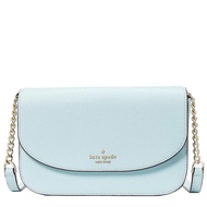 Kate Spade Kristi Chain Flap Crossbody Bag in Dewy Blue ka698