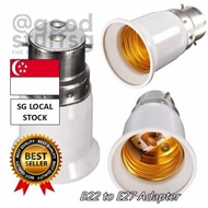 [SG FREE ] Bayonet B22 To E27 Screw Light Bulb Adaptor,Bulbs Adapter Converter,E27 Light Bulbs Conve