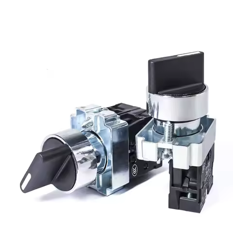 22mm XB2-BD21 BD23 BD25 BD33 BD45 BD53 1NO/2NO/1NO1NC 2/3 Position Self Locking / Self Resetting Sel