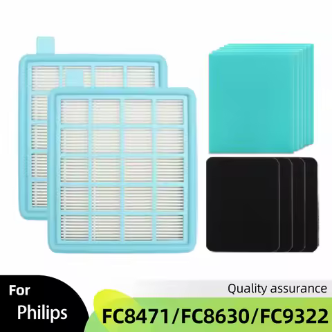 Washable Hepa Filter Replacement for Philips FC8471 FC8630 FC9322 Vacuum Cleaner Accessories Filter 