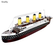 [Firefly] Color Titanic Puzzle DIY Cruise Ship Assembled Model Kits Children Educational Toys [VN]