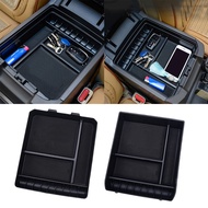 Black ABS Car Central Armrest Console Storage Box For Toyota Land Cruiser Prado 120 FJ120 FJ 120 FJ1