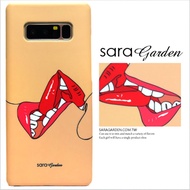 【Sara Garden】客製化手機殼ASUS華碩 Zenfone4 Selfie Pro 5.5吋 ZD552KL個性紅唇嘴唇 保護殼硬殼