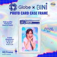 Globe x Bini Gfest Photocard Case BINI Photo card Frame Mikha Maloi Aiah Gwen Sheena Colet OT8 bloom