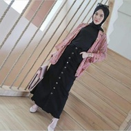 Button SKIRT JEANS WOMEN'S BUTTON SKIRT PREMIUM DENIM JINS JEANS SKIRT