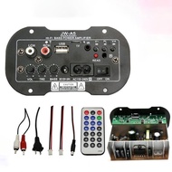 【Agoal】Power Amplifiers Amplifiers For 8-12 Inch Speaker AC 220V 12V 24V Digital Stereo Bluetooth Speaker Board Subwoofer Mini Amplifier Player