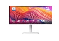 白色 MSI Modern MD342CQPW 34吋 曲面電腦顯示器 微星 曲mon 34" 21:9 3440 x 1440 120Hz