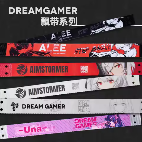 Anime Girl Theme Keyboard Ribbon Mechanical Keyboard Strap Customized Magnetic Switch Keyboard Strap