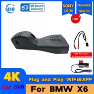 4K 2160P Plug and play Easy Installation Car DVR Video Recorder Dash Cam For BMW X6 G06 40i 30d 40d 